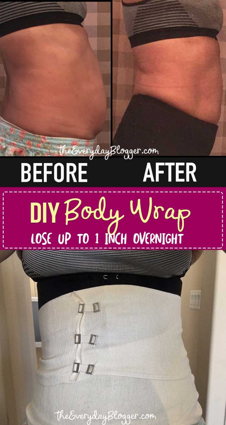 DIY Body Wrap Lose Up to 1 inch